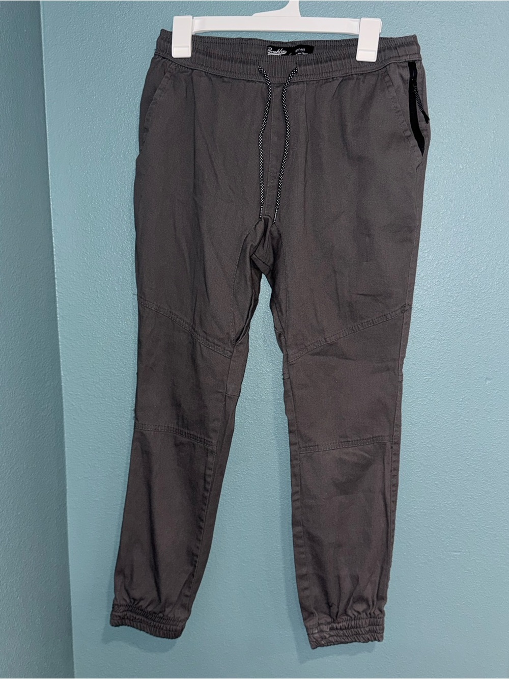 Brooklyn Cloth Men's Charcoal Black Jogger Pants Size Medium VG++
